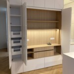 úložné priestory obývacia stena na mieru od Daniela Interiér